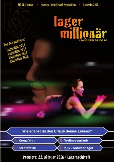 Lager Millionär – Filmplakat